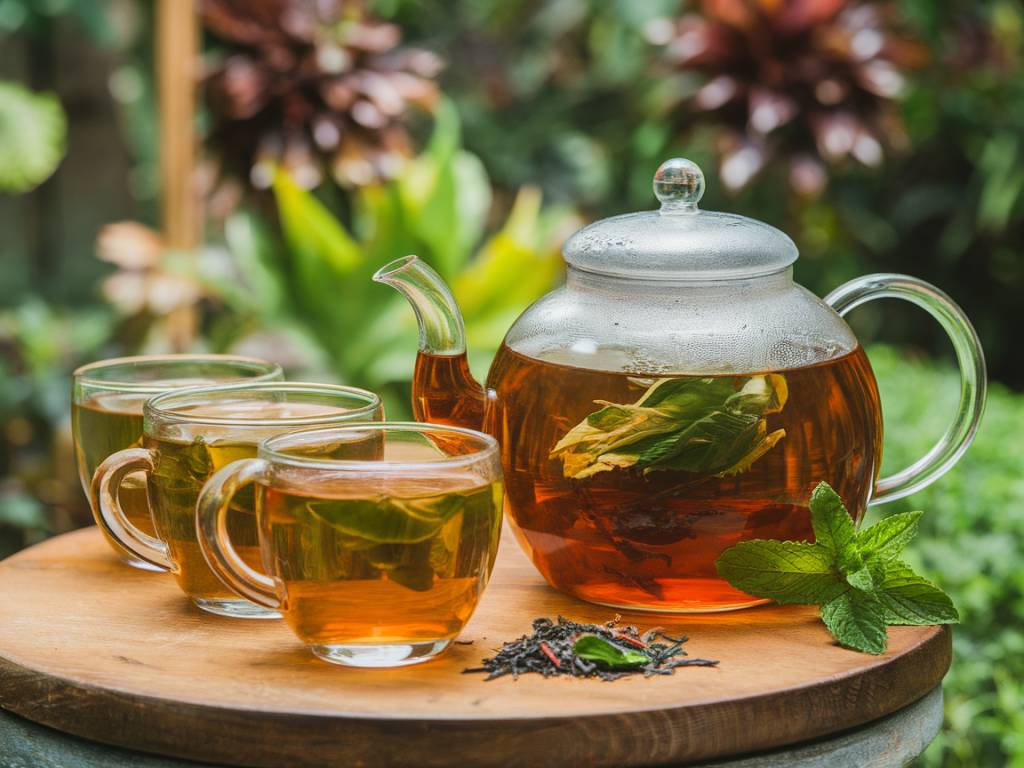 Recette : le rhum tisane aux saveurs du jardin
