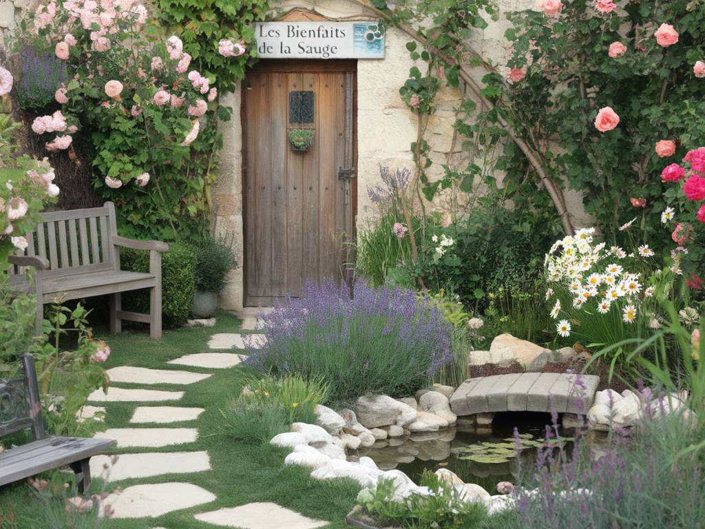 Les bienfaits de la sauge dans un jardin de charme