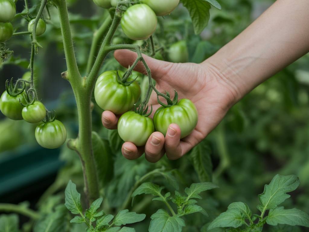 Comment faire murir des tomates vertes en fin de saison