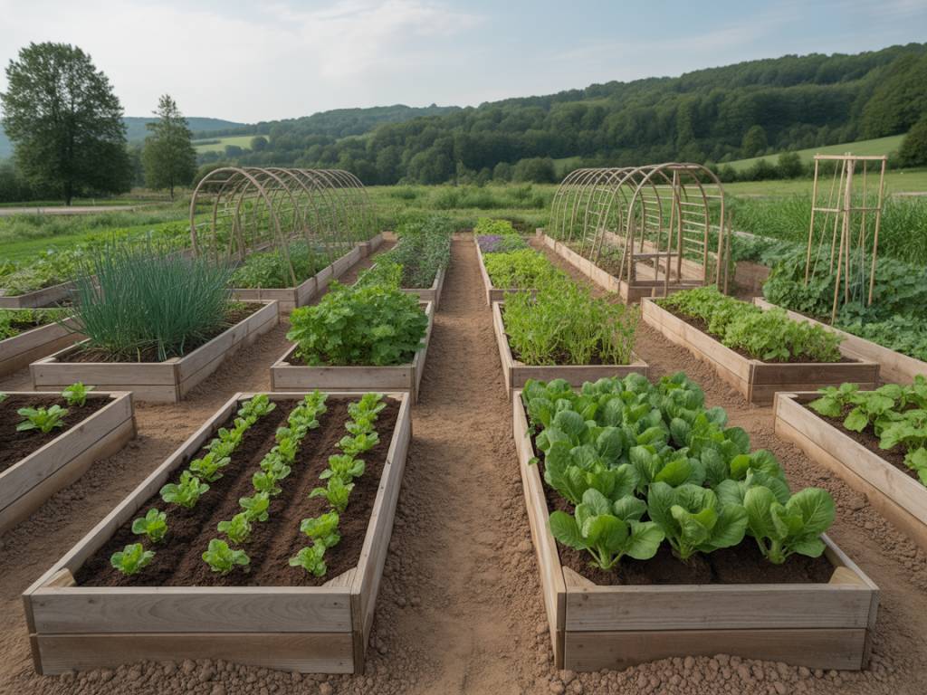 Quelle terre pour potager surélevé : conseils pour un sol fertile